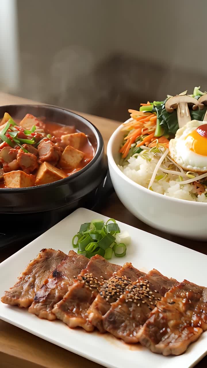 Makanan Korea 4K