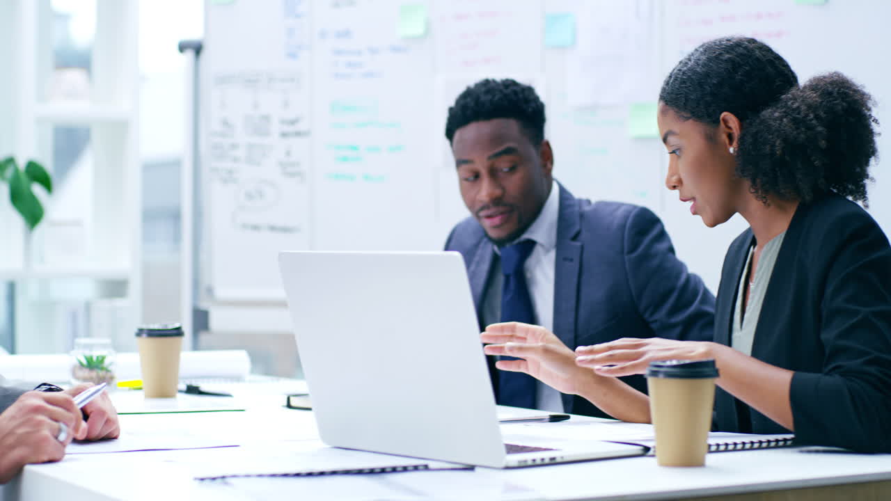 Business people in a global collaboration meeting