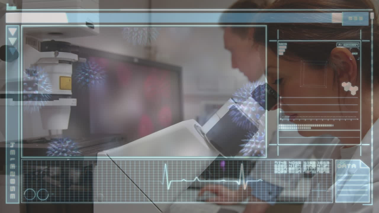 científico que trabaja en un laboratorio