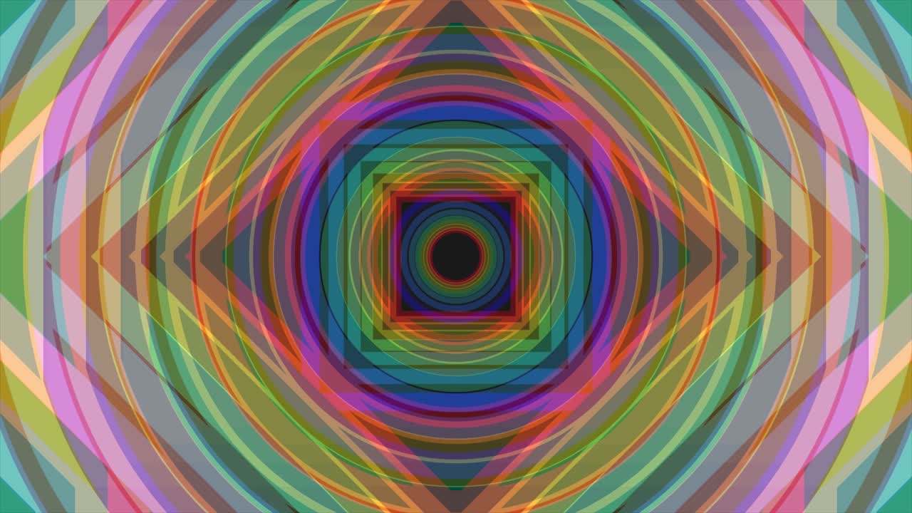 Colorful Geometric Abstract Pattern