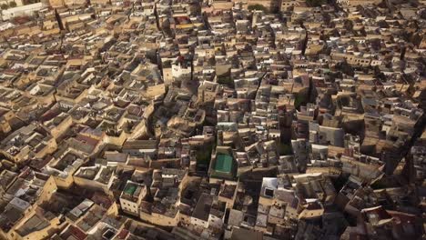 AERIAL:-Old-medina-in-Fez