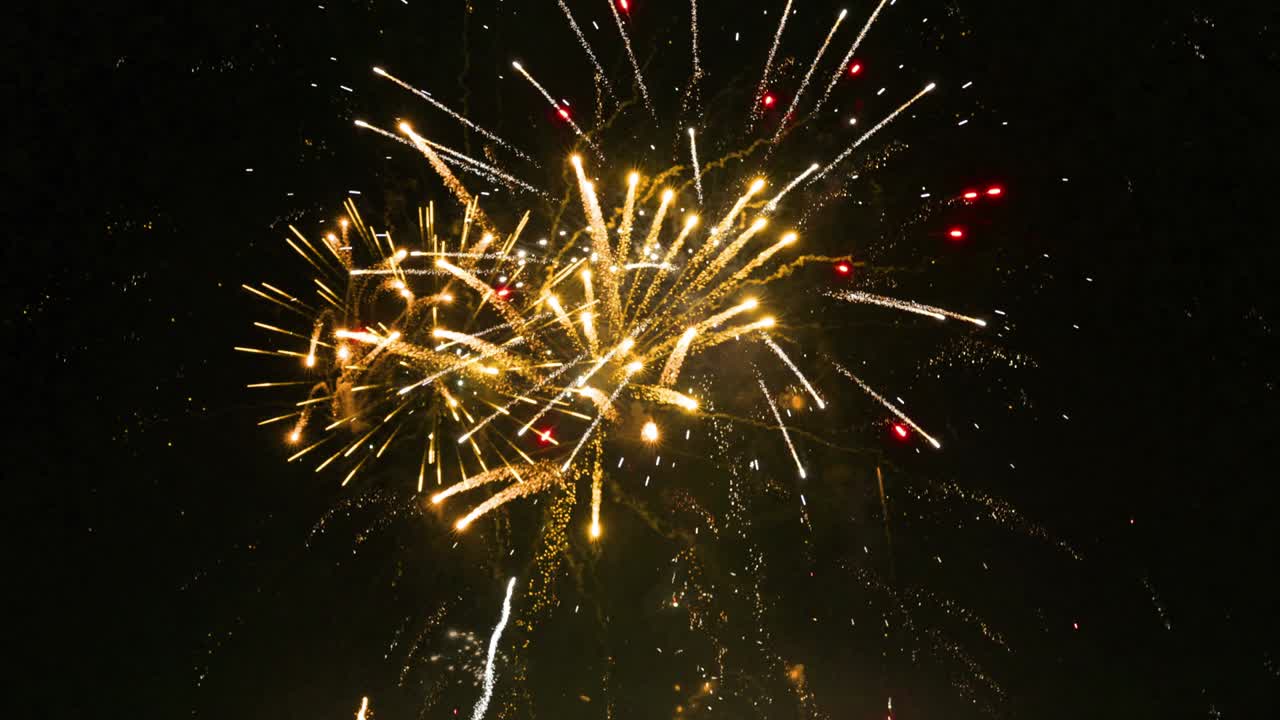 espectáculo de fuegos artificiales - agudo vibrante limpio 4k uhd bucle