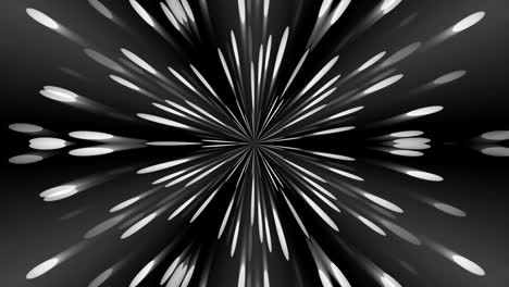 fondo abstracto con caleidoscopio plateado