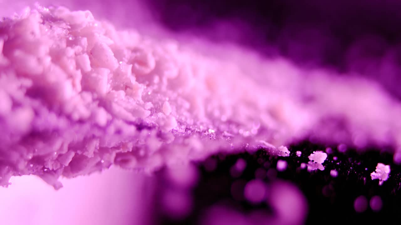 nieve artificial en el suelo 4k