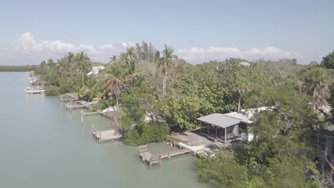 hermosas casas junto al mar y lugar de vacaciones en fort myers en américa