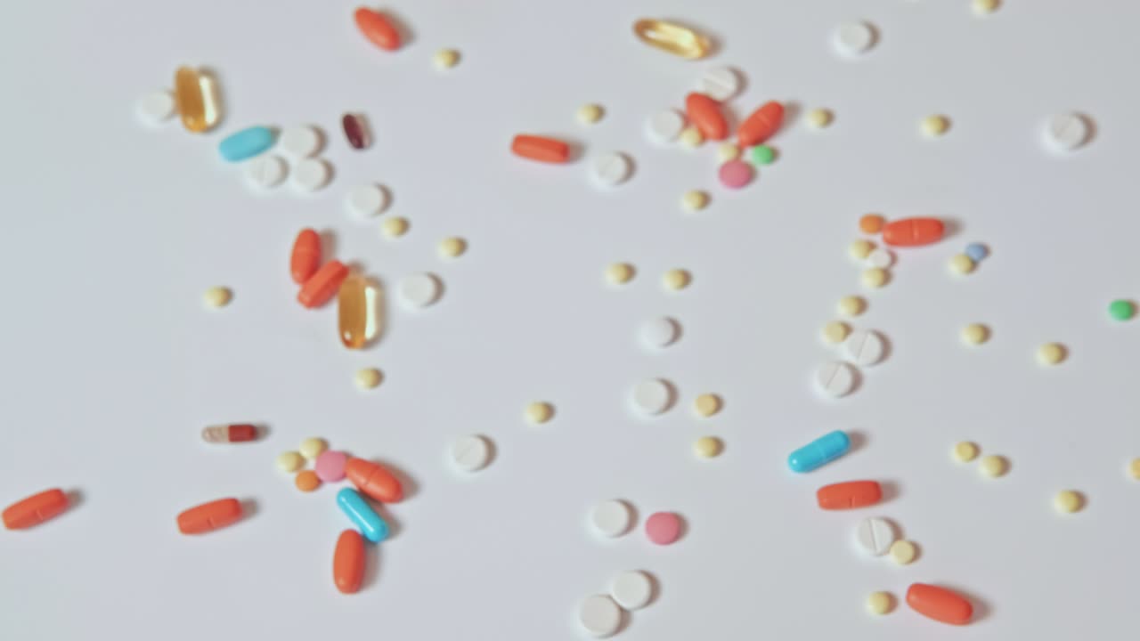 의약품 손 장갑  어진 알약