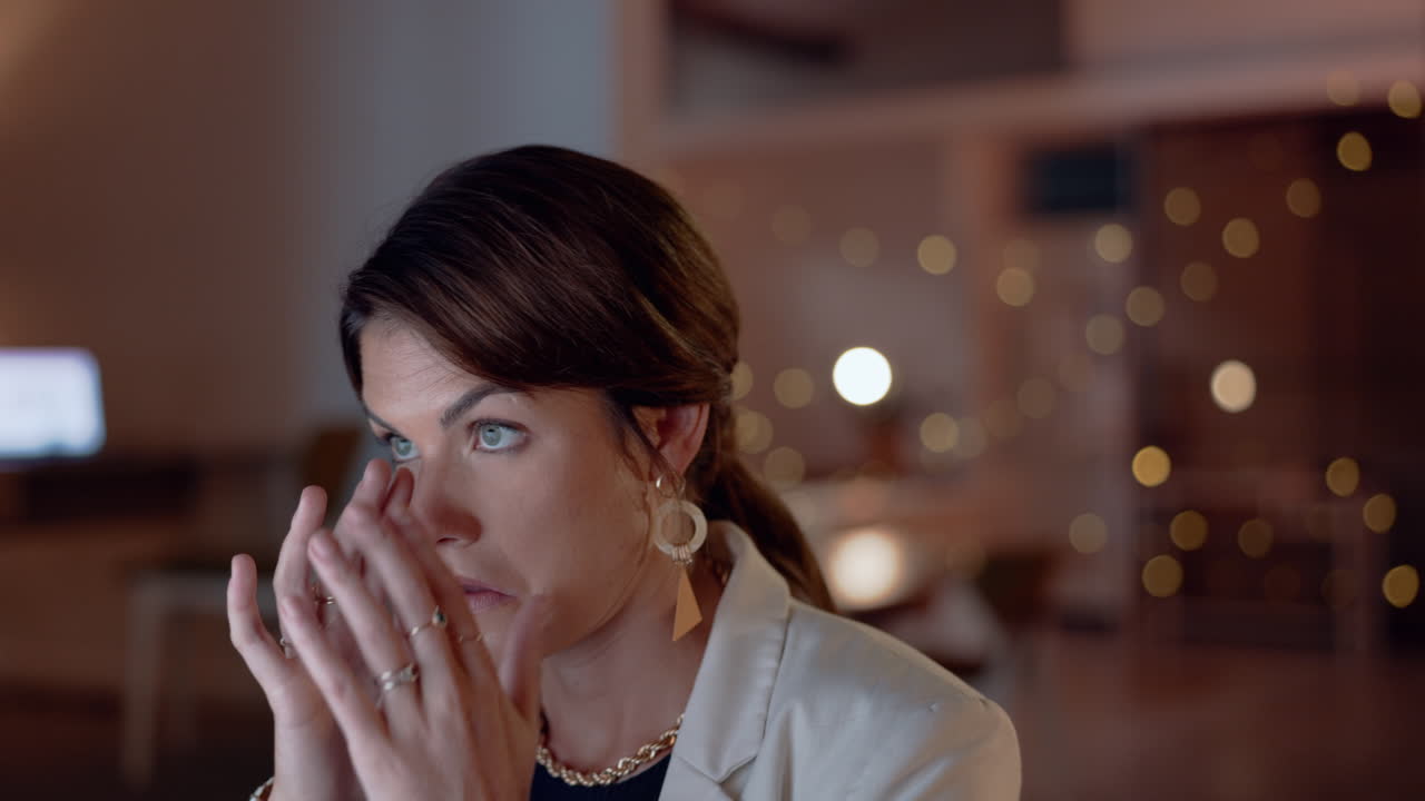 스트레스, 번아웃과 사업가 여성과 함께 생각하는