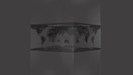 Bloque-Transparente-Que-Muestra-El-Mapa-Mundial-Sobre-Fondo-Gris