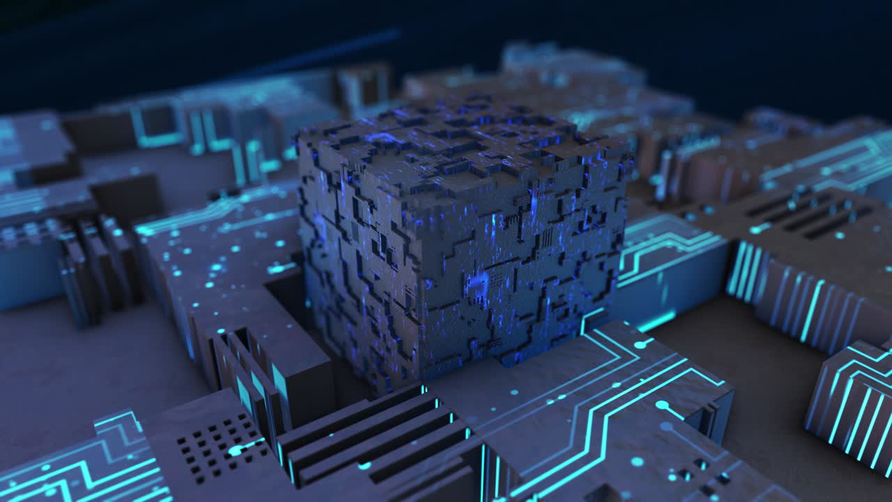 Abstract digital Background 4K