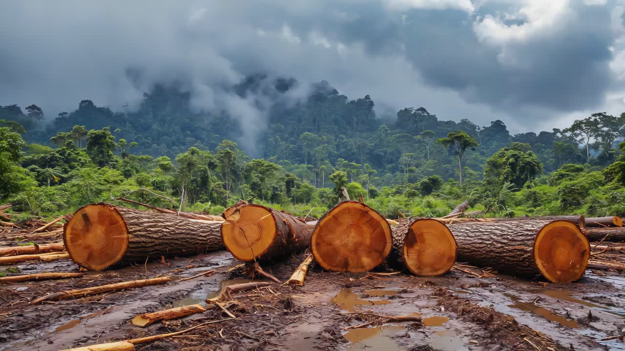Deforestation in the Rainforest
