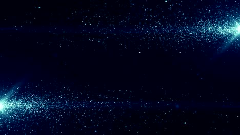 particles blue dust abstract light bokeh motion titles cinematic background loop