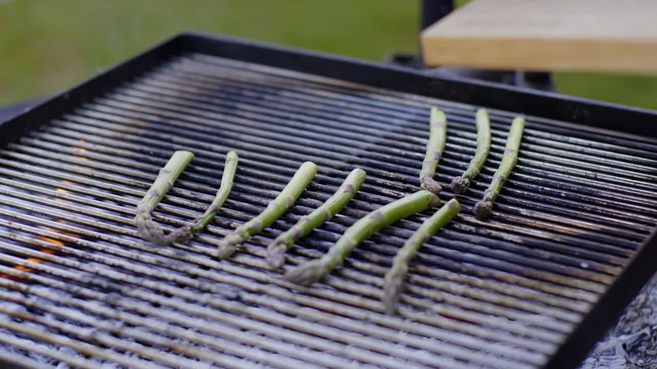 Grilling Asparagus