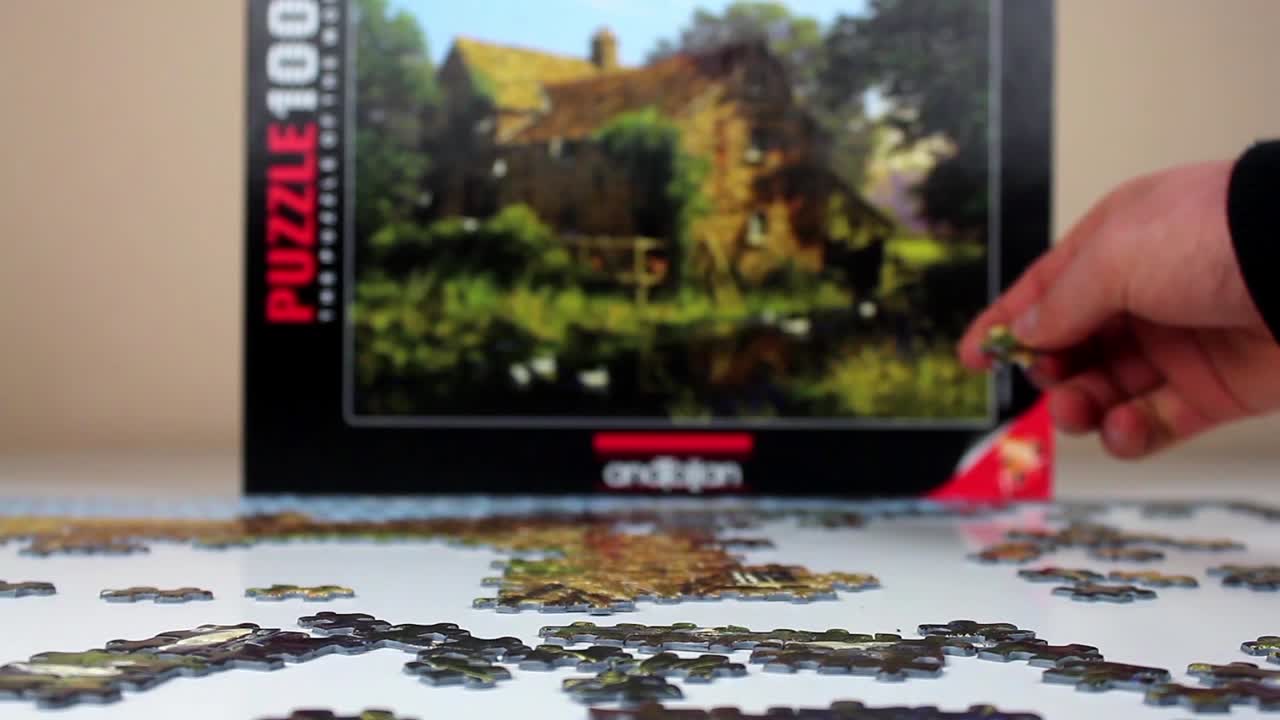 Puzzle Game Task And Subtask Concept