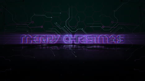 Animation-intro-text-Merry-Christmas-and-cyberpunk-animation-background-with-computer-chip-and-neon-lights-1