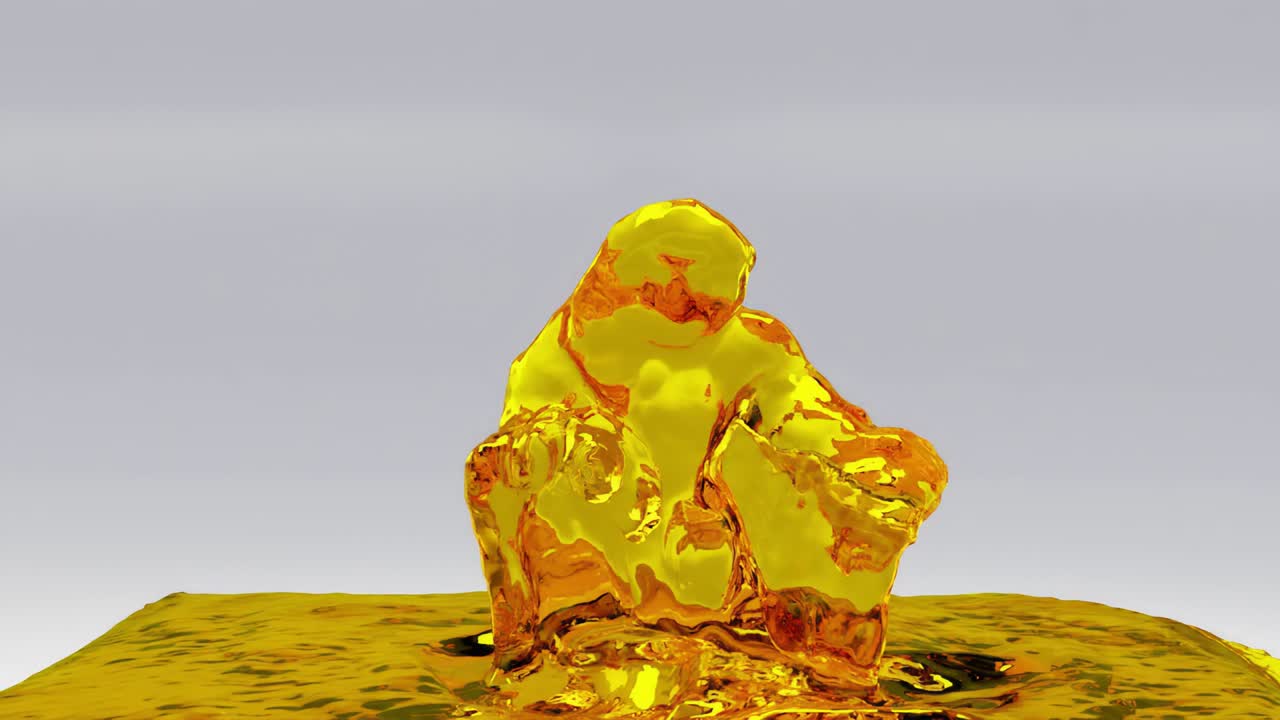 몬스터 댄싱, 하우스 댄스, 고립, 3d 렌더링, 루프 애니메이션