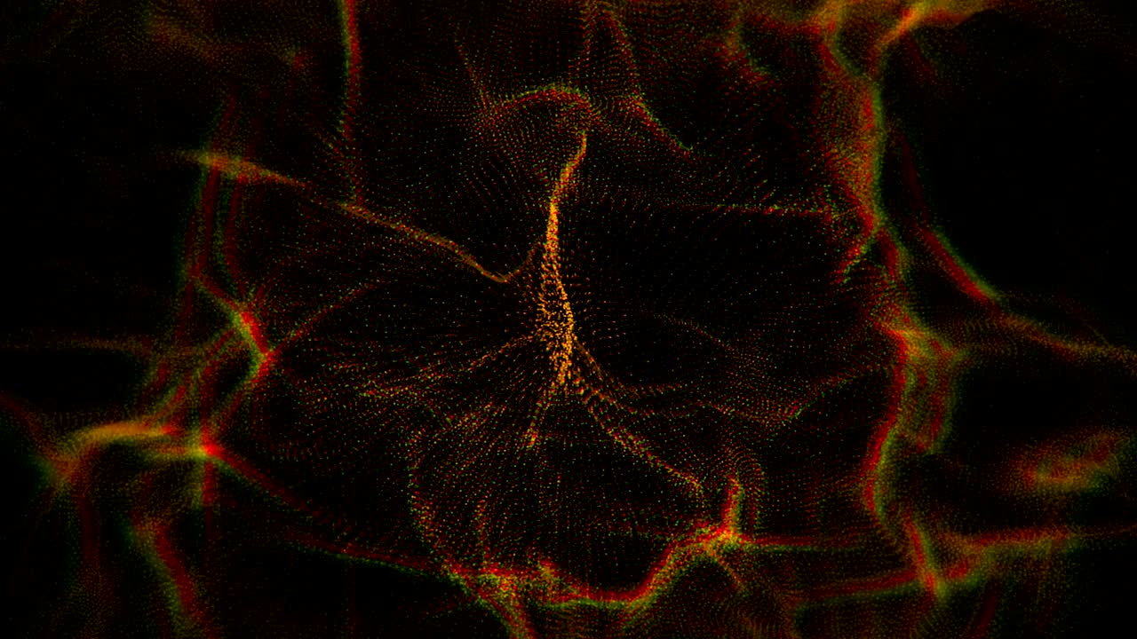4K Abstract Turbulent Grid.