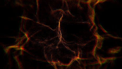 4k cuadrícula turbulenta abstracta.