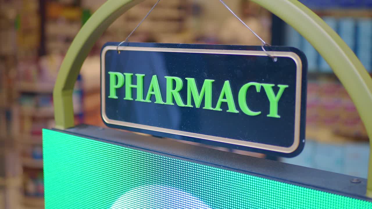 Segno di farmacia