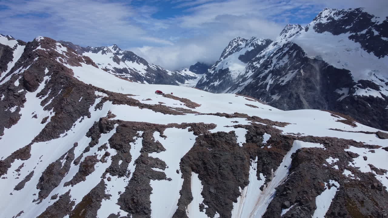 뮬러 헛 4k 드론 흐린 날
