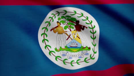 bandera de la república de belice