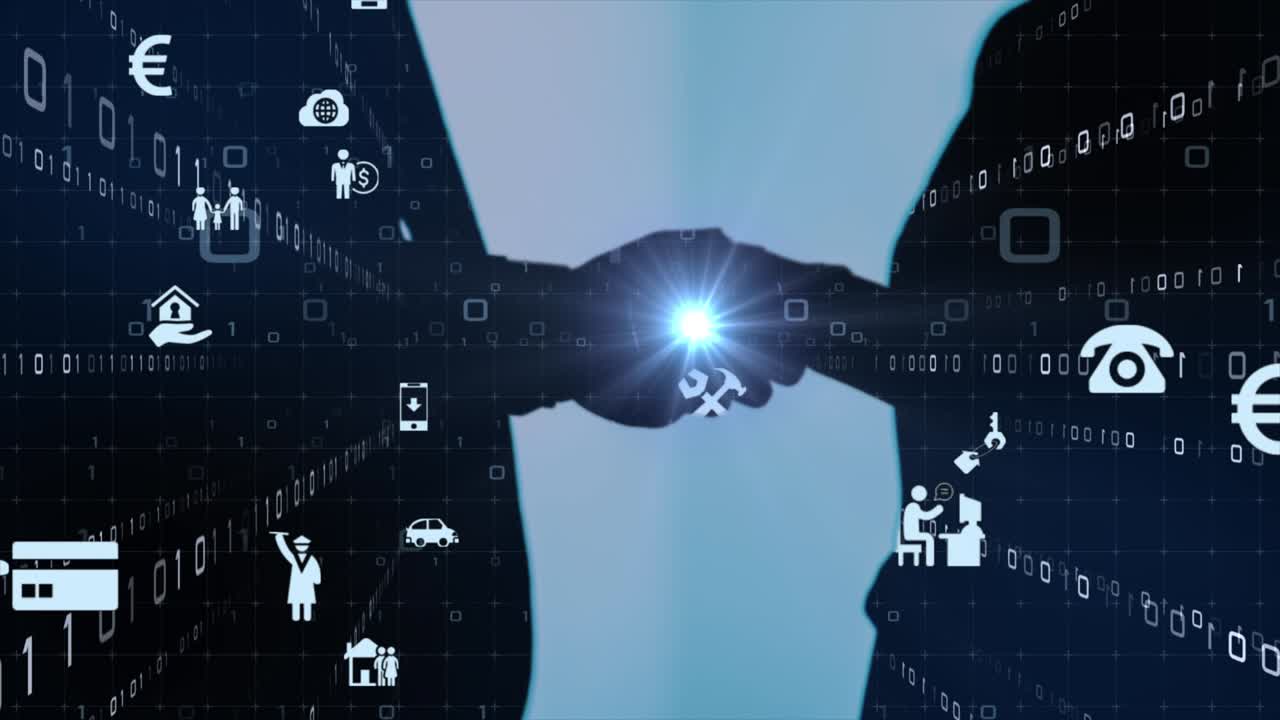 5g와 ai 기술, 글로벌 통신 네트워크 개념