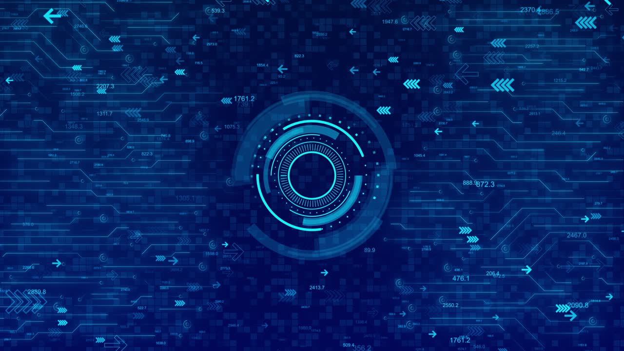 progettazione tecnologica futuristica astratta