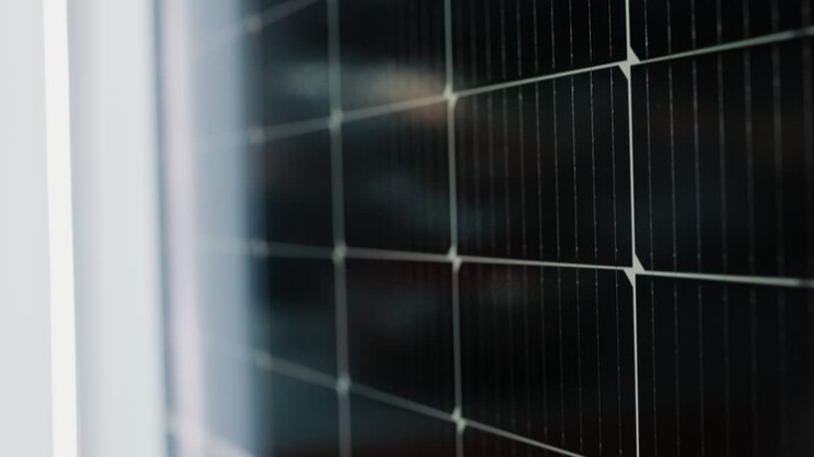 Close-up of Solar Panel