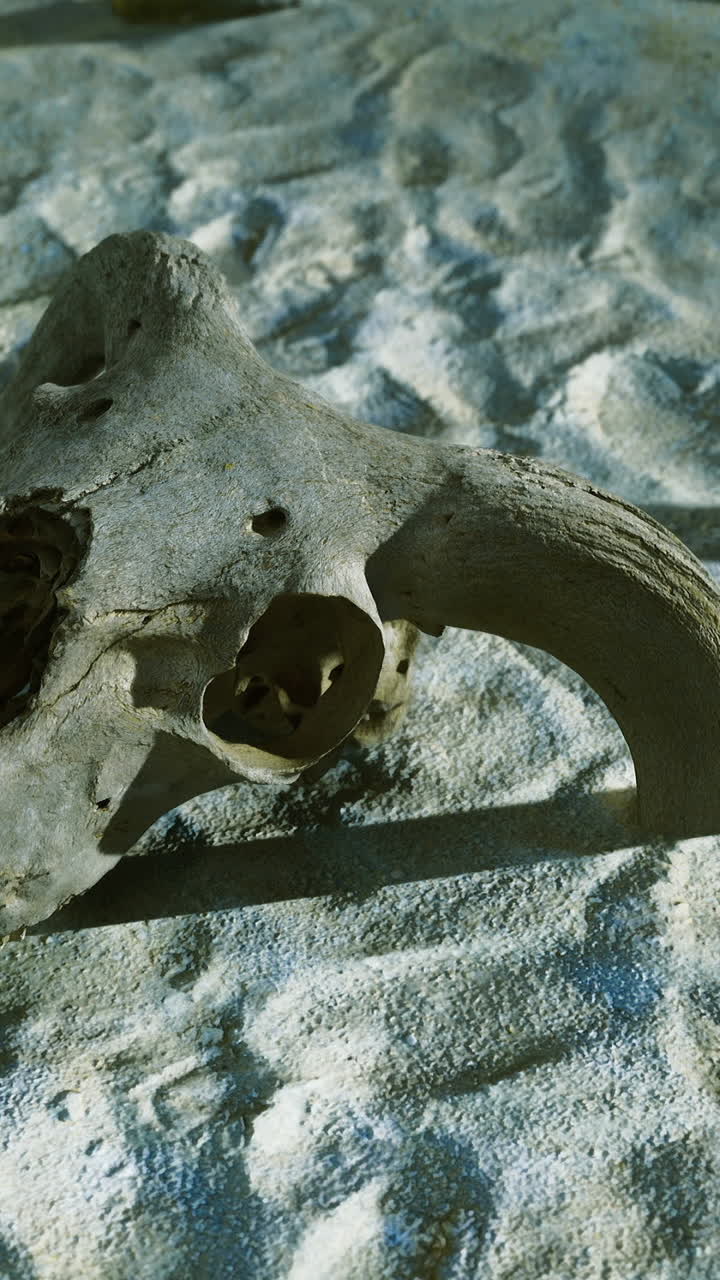 Driftwood resting on sandy shore emits beautiful natural textures