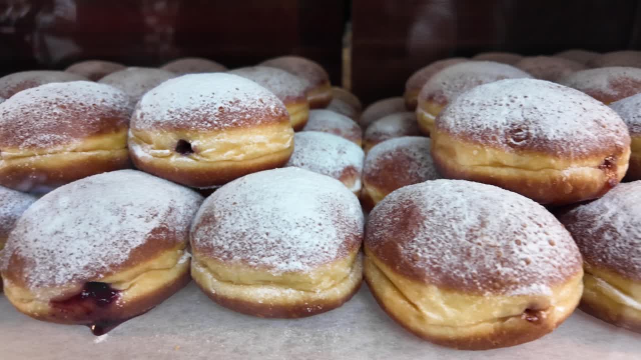 Delicious looking Polish donuts