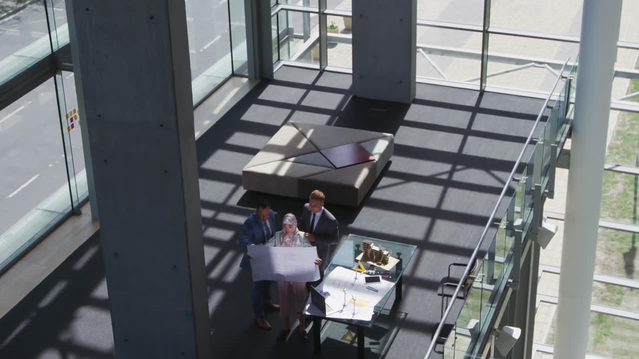 Business people meeting in a modern office