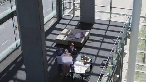 business people meeting in a modern office