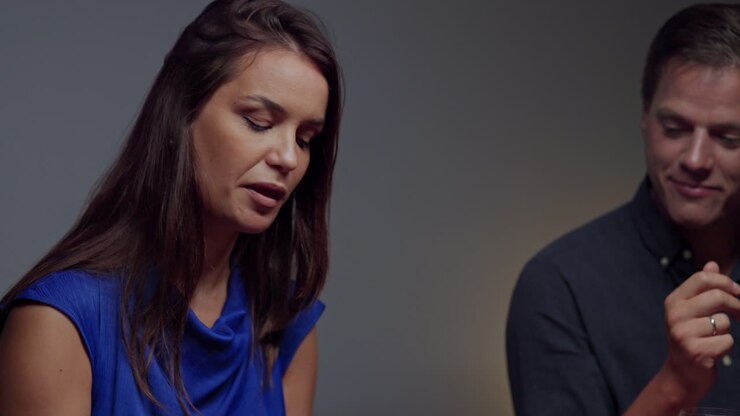 Couple eating dinner