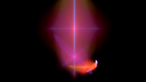 fondo de movimiento abstracto de patrón rosa rojo