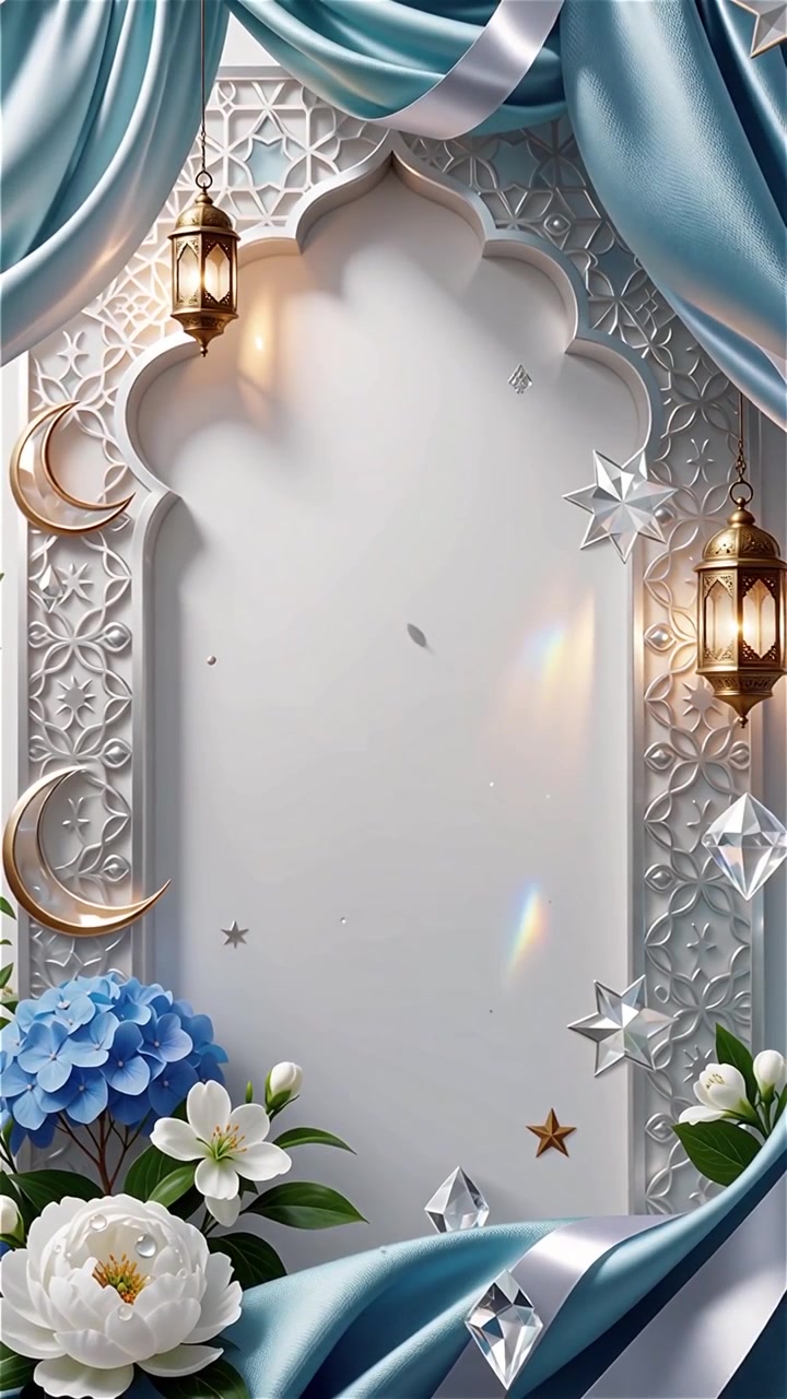 Compleanno del Profeta Maometto Mawlid al-Nabi Sfondo Islamico