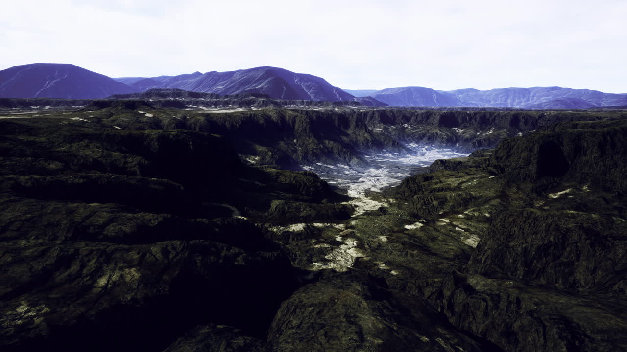 Alien Landscape Valley View