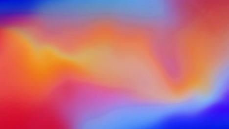 abstract colorful gradient 3d liquid dynamic waves 4k loop background.