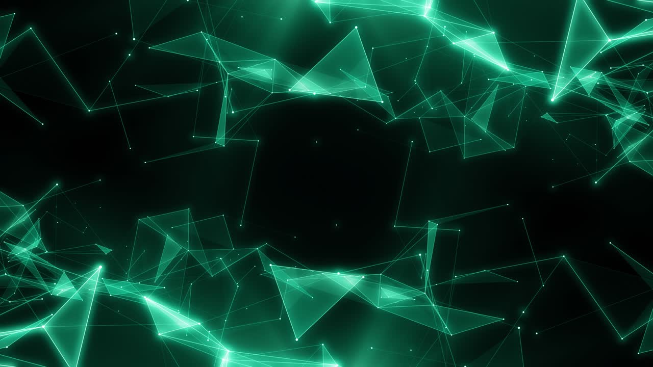 Plexus abstract network titles technology science background loop