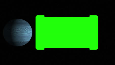 animación con pantallas en un sistema solar con la cortesía de nasa.org