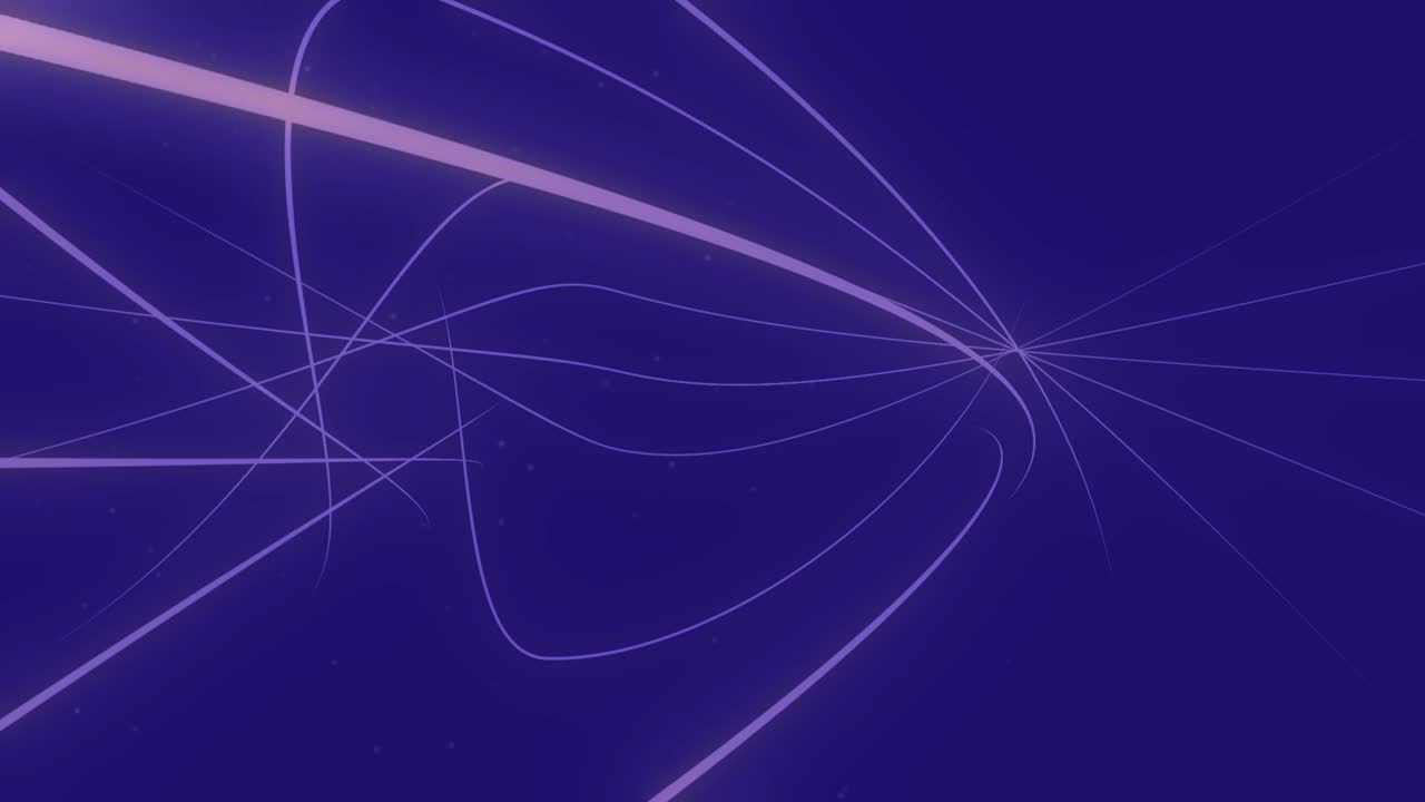 Abstract Glowing Lines Background