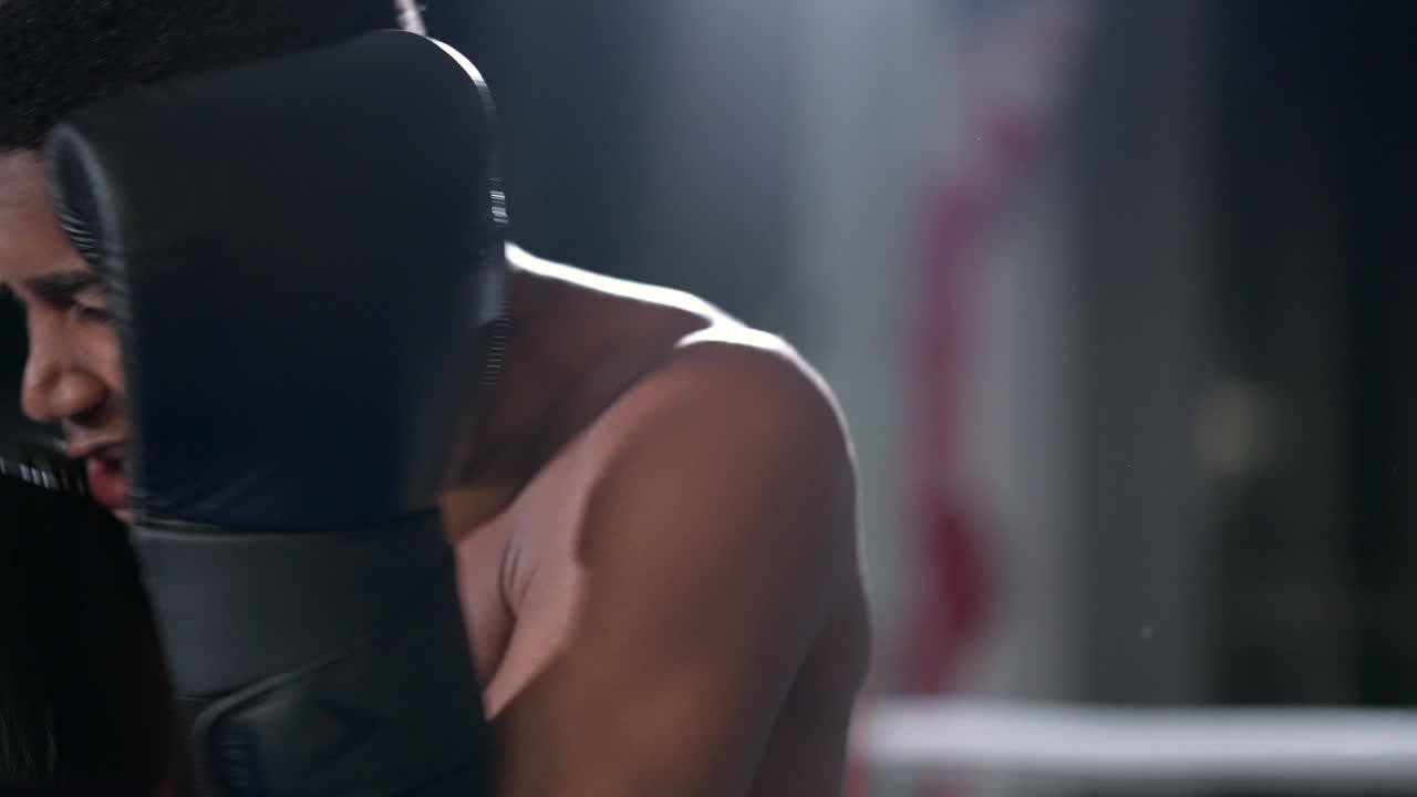 Young Boxer in Training