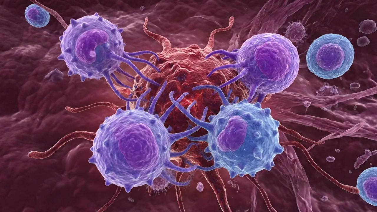 Abstract visualization of cellular structures