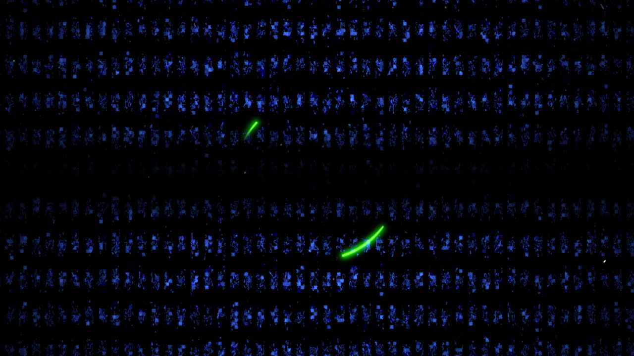 Grunge Texture Embellished with Neon Green Circular Graphics