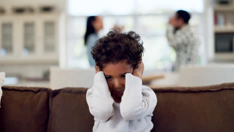 divorce, trauma and a boy with parents fighting