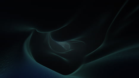 dynamic blue spiral on dark background