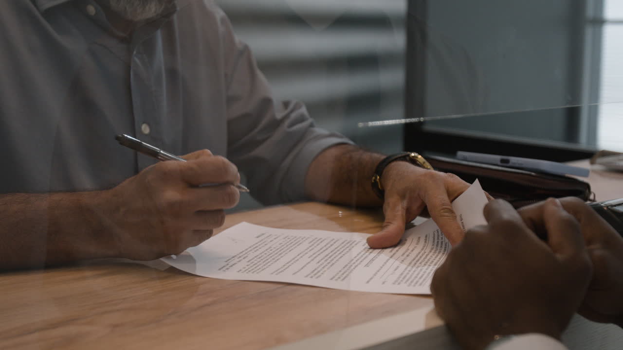 Business Agreement Signing