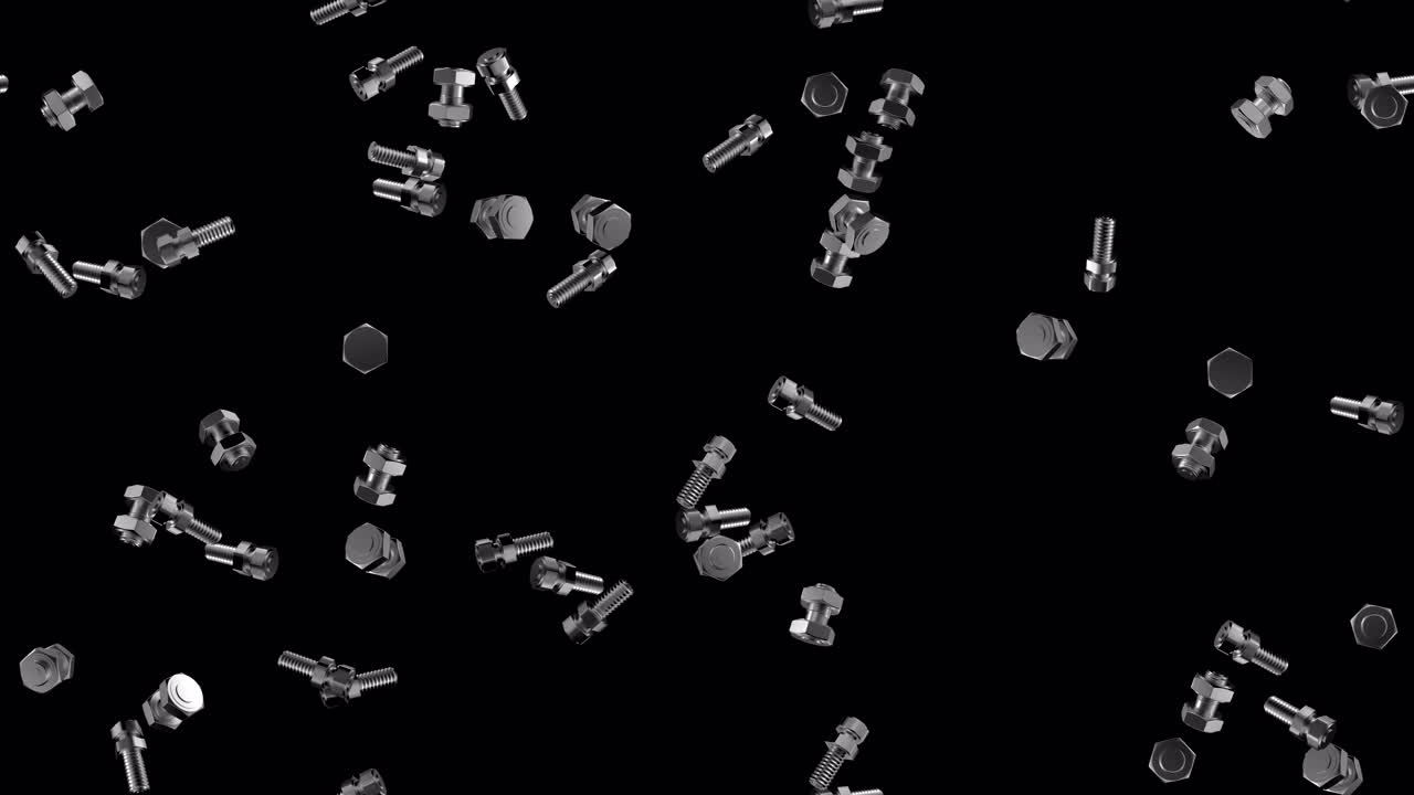 azulejos de bucle de tornillo girando con alfa