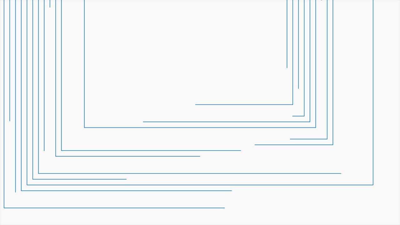 líneas minimalistas azules abstractas de fondo de movimiento tecnológico futurista