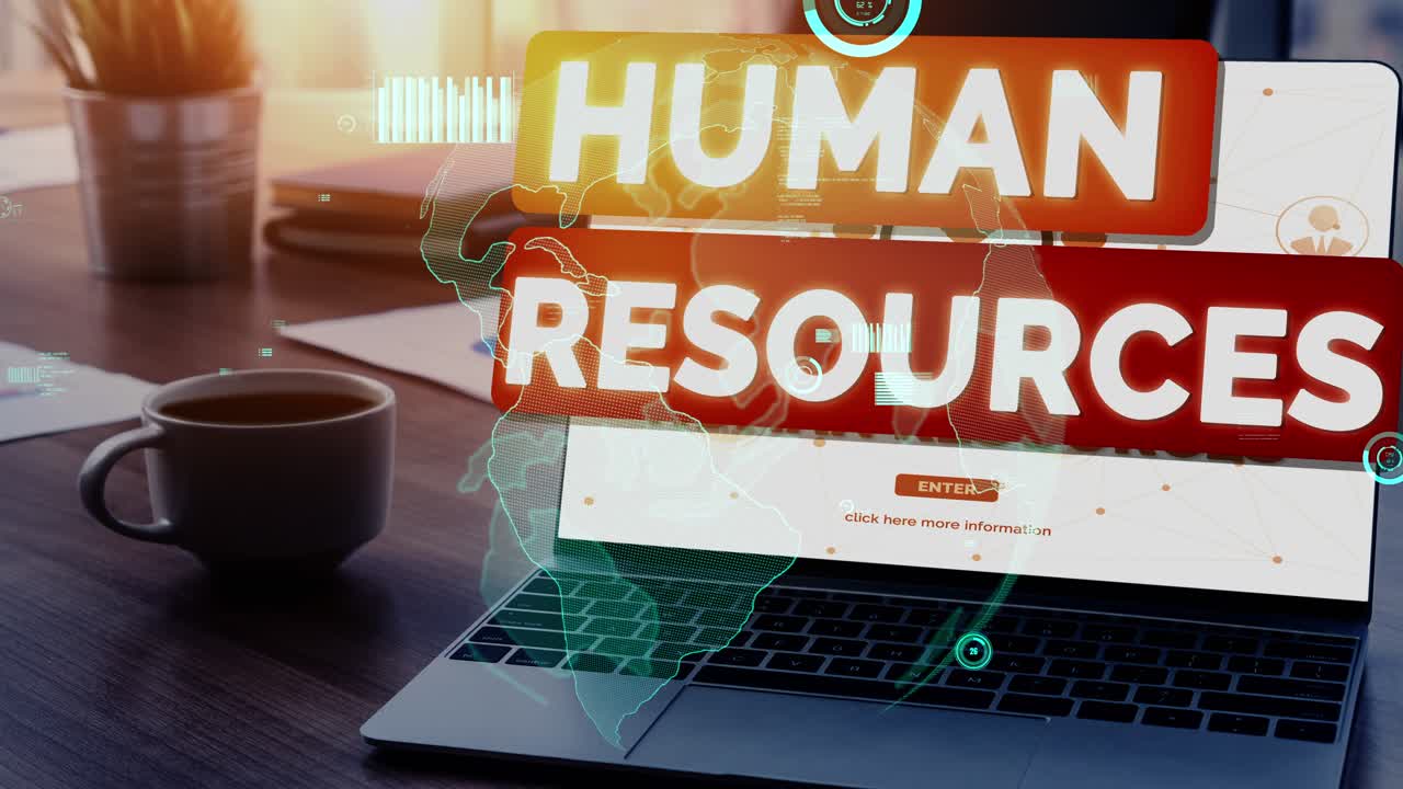 Human Resources and People Networking conceptual
