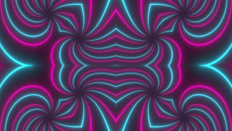 patrón abstracto geométrico de neón