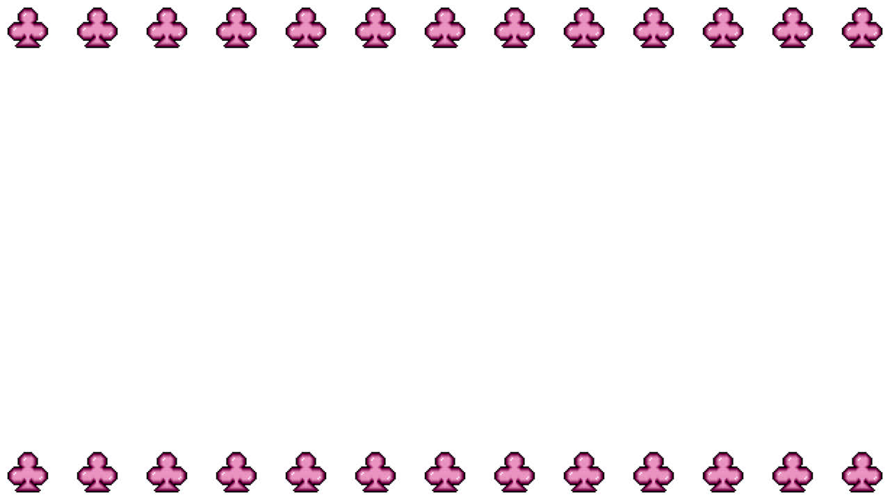 Pixel Art Clover Frame Animated Overlay 1080p Transparent 30 fps (1).mov